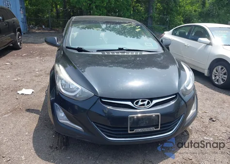 2016 Hyundai Elantra Se from USA, damaged, VIN 5NPDH4AEXGH790089